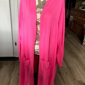 NWT Long Pink Sweater
